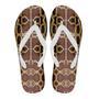 Pattern Print Snakeskin Python Skin Men & Women Flip Flops