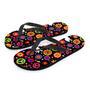 Peace Sign Hippie Men's Flip Flops