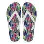 Peacock Feather Floral Pattern Print Men & Women Flip Flops