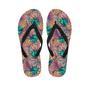 Pineapple Hawaiian Print Men's Flip Flops