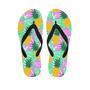 Pineapple Print Men's Flip Flops