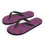 Pink Cheetah Men's Flip Flops