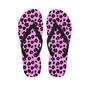 Pink Leopard Men's Flip Flops