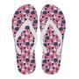 Pink Mushroom Three Hedgehogs Pattern Print Men & Women Flip Flops