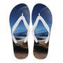 Planet Surface Galaxy Space Print Men & Women Flip Flops