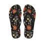 Poppy Floral Print Men's Flip Flops