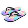 Print Holographic Men's Flip Flops