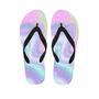 Psychedelic Holographic Men's Flip Flops