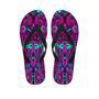 Psychedelic Trippy Doodle Men's Flip Flops