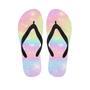 Psychedelic Trippy Holographic Men's Flip Flops