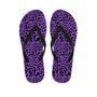 Purple Leopard Men's Flip Flops