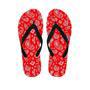 Red Bandana Men's Flip Flops