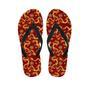 Red Chinese Dragon Men's Flip Flops