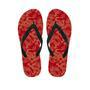 Red Oriental Chinese Dragon Men's Flip Flops