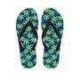 Reggae Leaf Tropical Men's Flip Flops