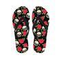 Rose Skull Men's Flip Flops