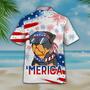 Rottweiler New Hawaiian Shirts For Independence Day, Funny Cute Dog Hawaii Beach Shirt Short Sleeve For Of July