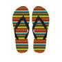 Serape Print Men's Flip Flops