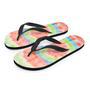 Spiral Tie Dye Men's Flip Flops