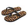 Striped Leopard Men's Flip Flops