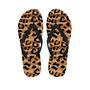 Striped Leopard Men's Flip Flops