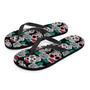 Sugar Skull Men's Flip Flops