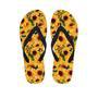 Sunflower Butterfly Men's Flip Flops