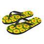 Sunflower Flower Print Men's Flip Flops