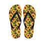 Sunflower With Bird And Butterfly Men's Flip Flops