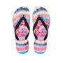 Swirl Rainbow Tie Dye Men's Flip Flops