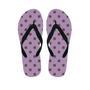 Tan And Brown Tiny Polka Dot Men's Flip Flops