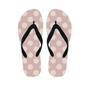 Tan Polka Dot Men's Flip Flops