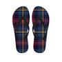 Tartan Print Men's Flip Flops