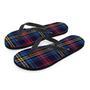 Tartan Print Men's Flip Flops