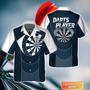 Throwing Bulleyes Dartboart Personalized Name Hawaiian Shirt For Darts Team Player