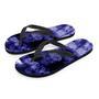 Tie Dye Blue Men's Flip Flops