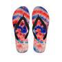 Tie Dye Swirl Batik Men's Flip Flops