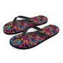 Tribal Hippie Trippy Men's Flip Flops