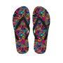 Tribal Hippie Trippy Men's Flip Flops