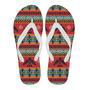 Tribal Navajo Native Indians American Aztec Print Men & Women Flip Flops