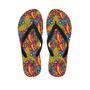 Trippy Hippie Flame Psychedelic Men's Flip Flops