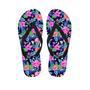 Tropical Exotic Flowers Hibiscus Hawaiian Print Men's Flip Flops