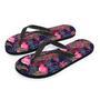 Tropical Flamingo Hawaiian Print Men's Flip Flops