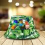 Tropical Forest Humming Bird Bucket Hat For Bird Addicts Gift for Men, Women