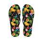 Tropical Fruit Hawaiian Print Men's Flip Flops