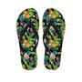 Tropical Hawaiian Floral Print Men's Flip Flops