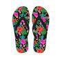 Tropical Hibiscus Floral Hawaiian Print Men's Flip Flops