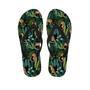 Tropical Leopard Hawaiian Print Men's Flip Flops