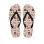 Viking Cartoon Norse Men's Flip Flops