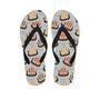 Viking Drakkar Ship Men's Flip Flops